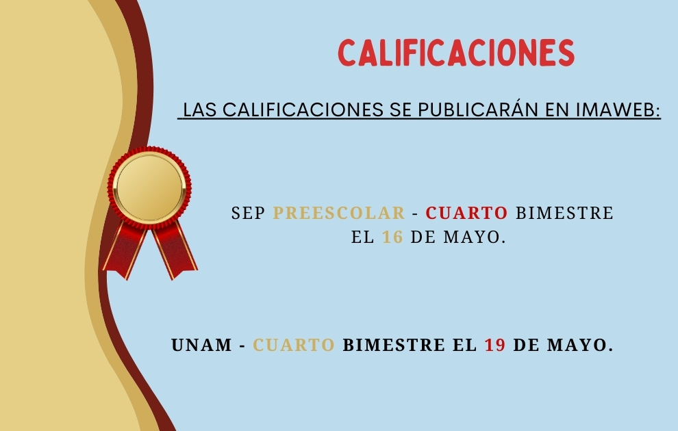 CALIFICACIONES