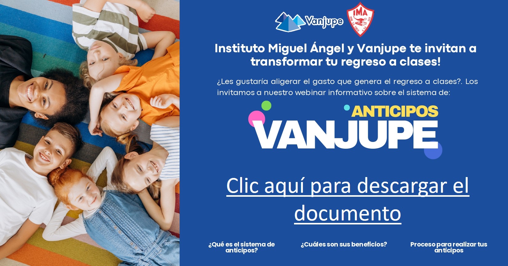 anticipos vanjupe